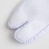 Fukusuke White Tabi Socks with 4 Kohaze Tabi Socks for Women [KYOETSU] Japanese-made (27.5)