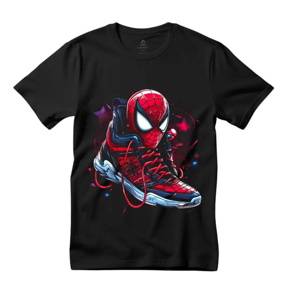 Spiderman Sneakers T-ShirtEmbrace the Heroic Style Unisex T-Shirt S