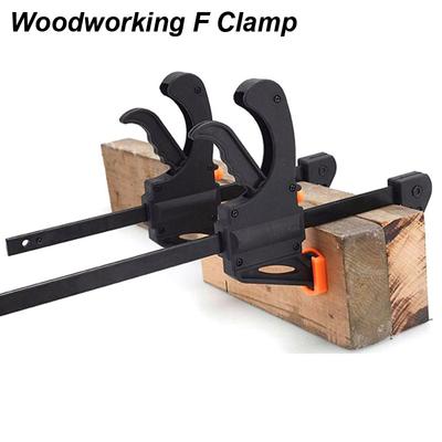 Zacisk stolarski F Twardy szybkozłączny grzechotka Speed Squeeze Clip Kit Długi zestaw ciesielski Nylon Gadget Work Bar Narzędzie ręczne 4/6 cala
