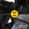 Solid color stand-up neck cotton-padded clothes for men's winter new thickened warm bread clothes ins loose flow cotton clothes jacket
