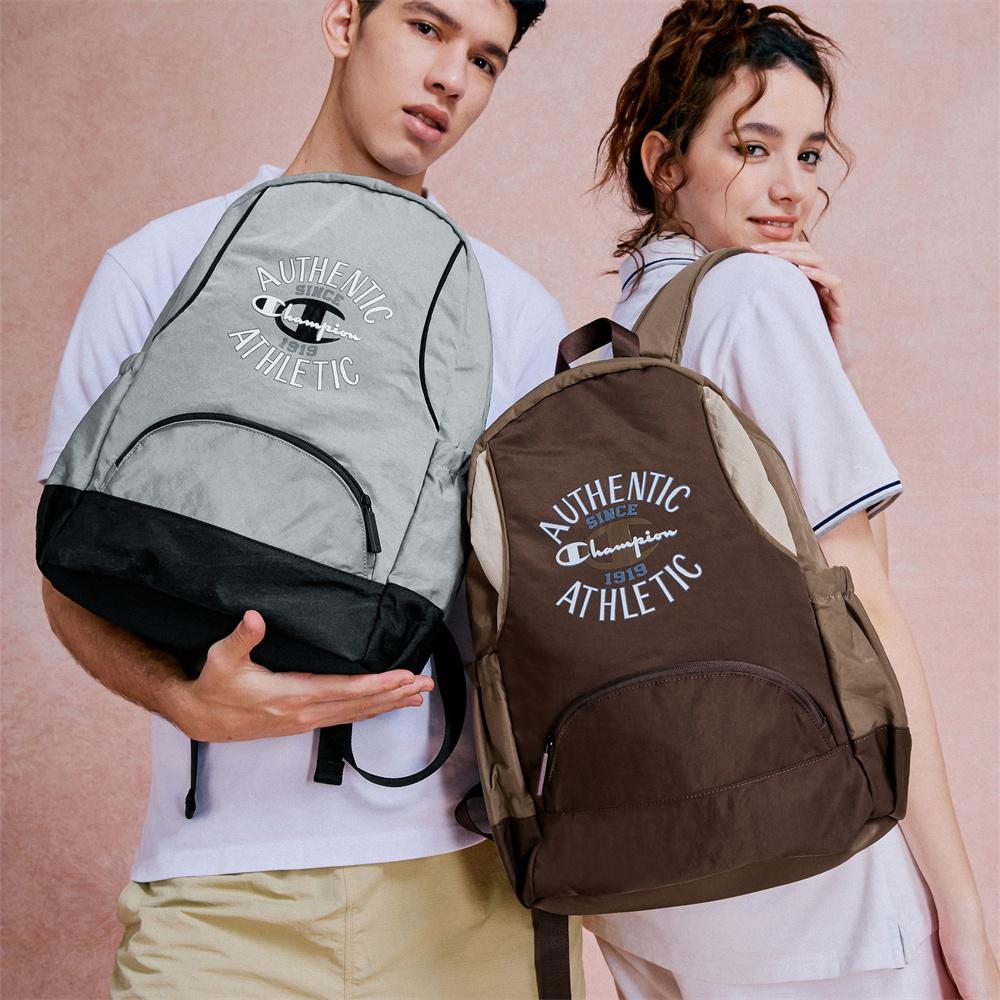 Champion SS24 Energy Pack Design Logo Lightweight Large Capacity Retro Style Casual Fabric Backpack Unisex Backpack U4CACPU02