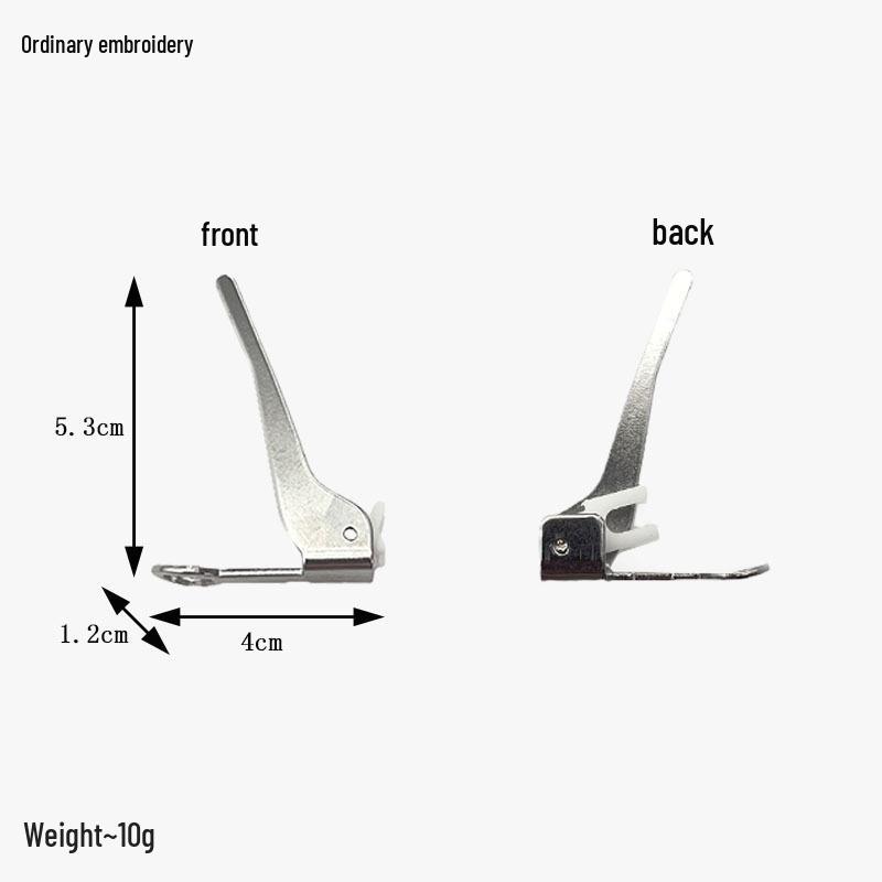 Multifunctional Electric Sewing Machine with Zipper, Binding, and Overlock Presser Foot Attachments