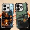 Vintage Car Retro Nostalgia Plating Phone Case For Xiaomi Poco X5 X6 X7 X8 Pro Max F8 Ultra F7 M8 M7 M5S Redmi 15C 15 14C 13C 13