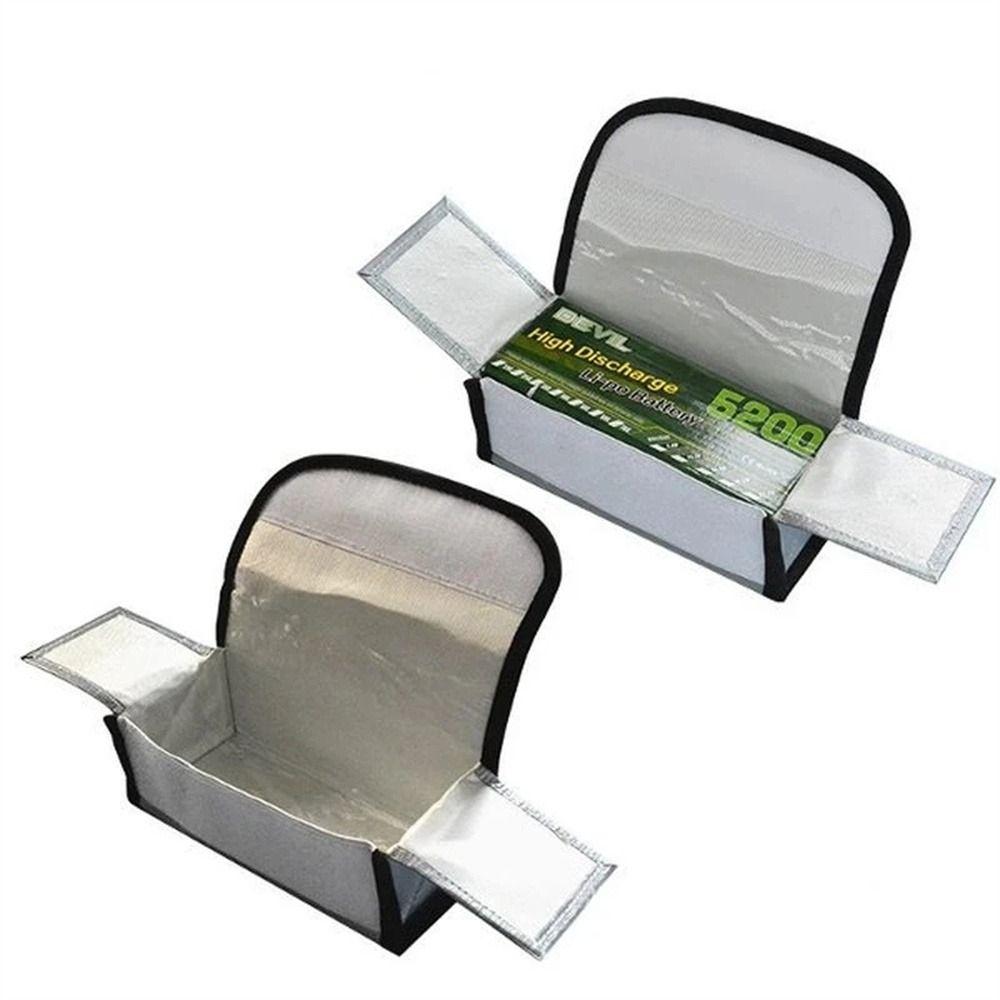 Bags Safety Explosion-Proof Fireproof Bag Battery Storage Bag Battery Safe Bag Rc LiPo Battery Bag