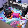 1PC Cartoon Do-ra  Rug for Livingroom,Bedroom, Palyroom, Chair Rug, Area rug, Game Carpet, Large Size Rug Fan Christmas gift