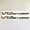 Suitable for the New V8BITURBO Side Label C63 G63 S65 Fender V12 Supercharged Car Logo Letters