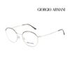 Giorgio Armani Eyeglass Frames AR5070J 3045 Round Metal Glasses for Men and Women