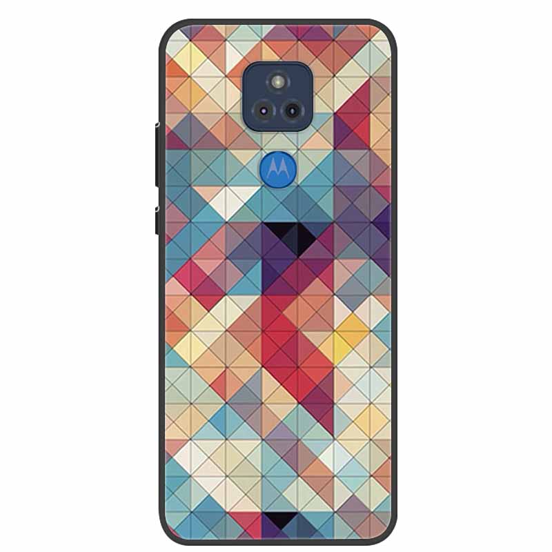 For Moto E7 Plus Case Bumper Silicone TPU Soft Phone Cover For Motorola Moto E7 Plus Case Cartoon Funda E 7 Plus E7Plus Coque