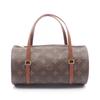 Used Papillon 26 Monogram Old Model Handbag M51366 PVC Coated Canvas Leather Brown Used Women