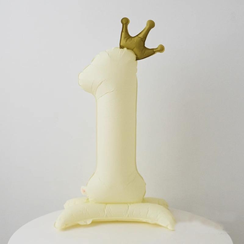 32inch Gold Rose Blue Silver Number Aluminum Film Balloons Digital Baby Shower Christmas Wedding Happy Birthday Party Decoration