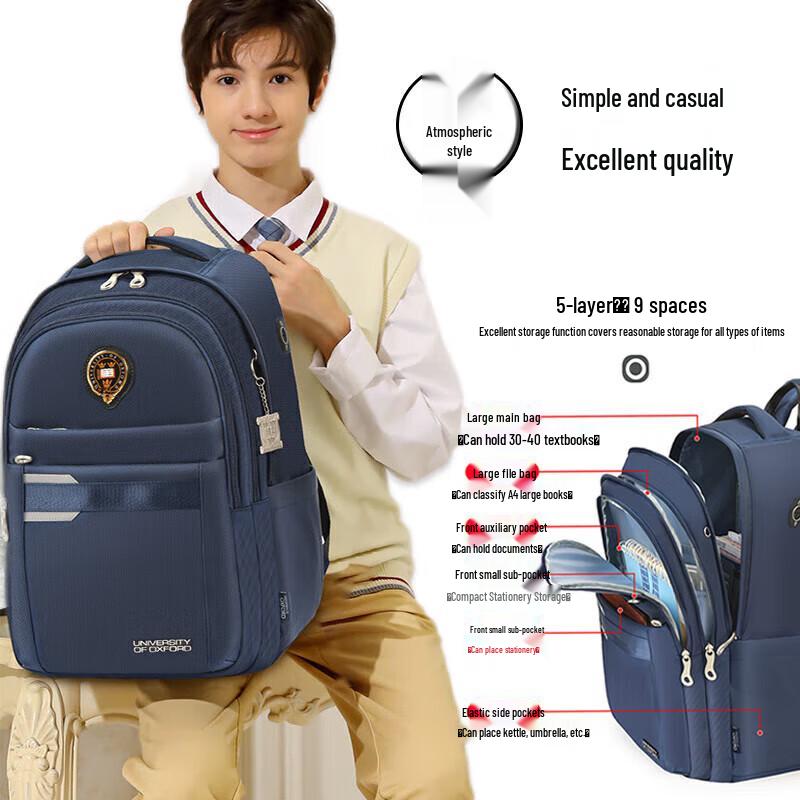 

UNIVERSITY OF OXFORD Student Backpack