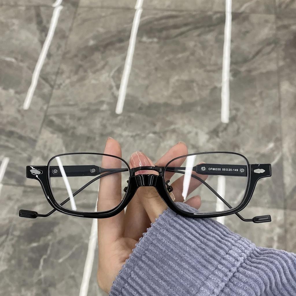 New Fashion Sunglasses Vintage Women Men Luxury Star Designer Small Half Frame Shades Orange Sun Glasses Eyewear UV400