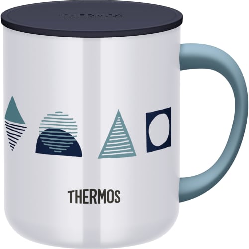 Thermos Vacuum Insulated Mug, 450ml, Navy Pattern, JDG-452LTD (NV-PTN)