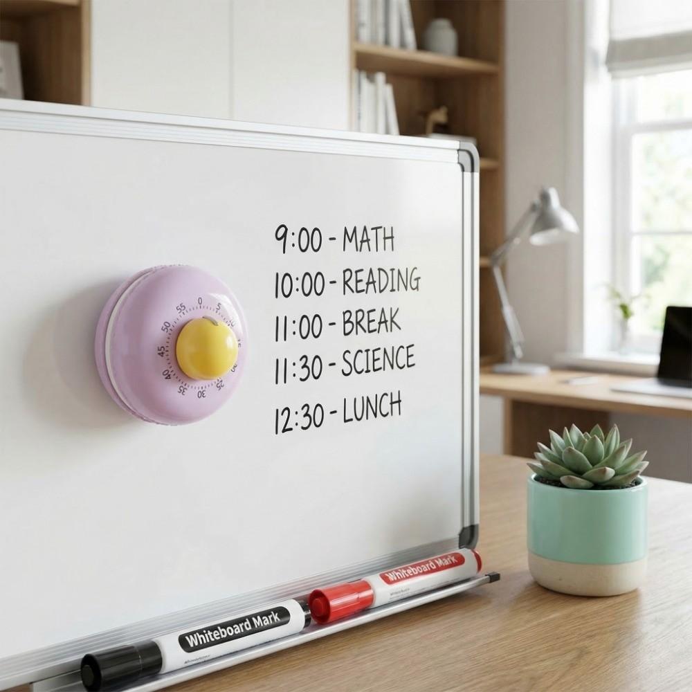 Mechanical Operation Kitchen Cooking Timer Magnetic Suction Children Study Timer  Time Management