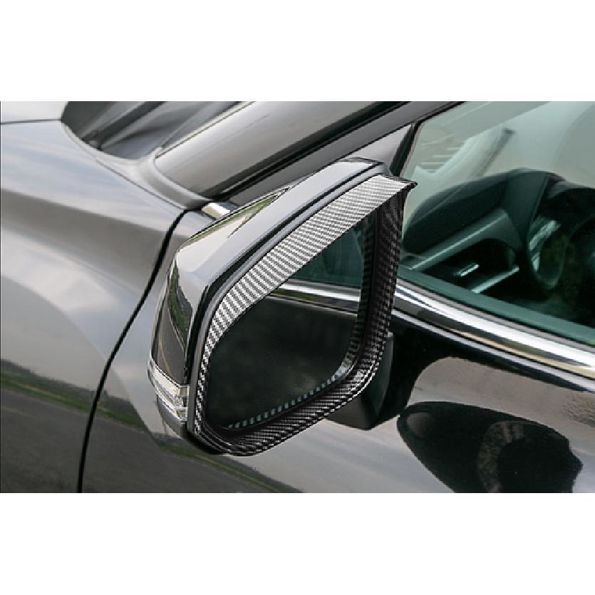 For Lexus RX350 RX450H 2016- Carbon Fiber Mirror Rain Eyebrow Trim