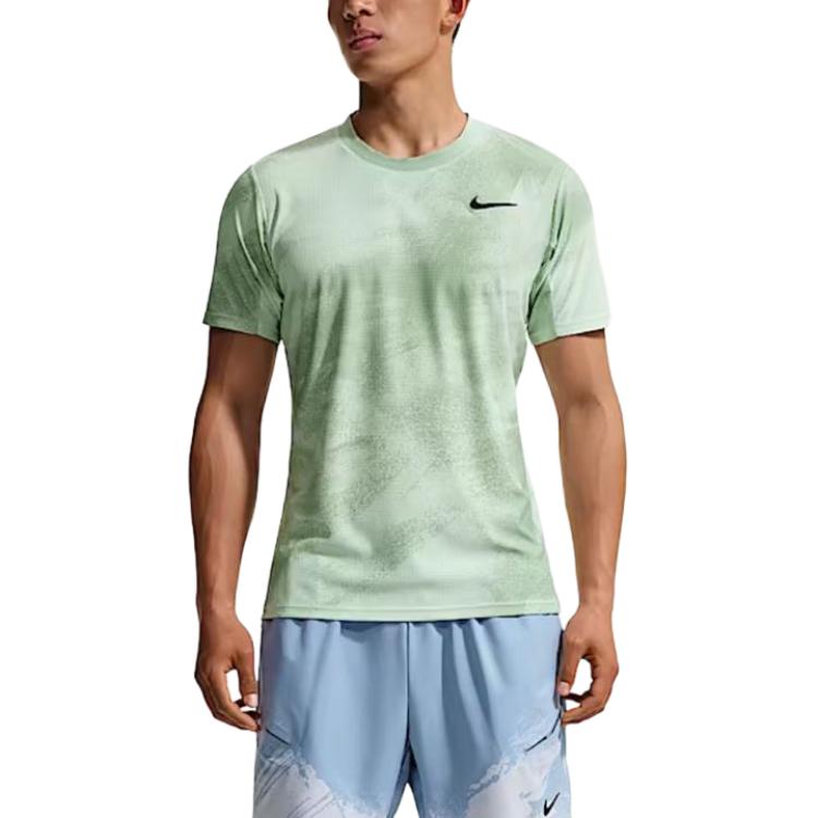 Мужская вязаная дышащая быстросохнущая теннисная футболка Nike Court Slam Dri-FIT ADV Карлос Алькарас tops IB1017-394 M