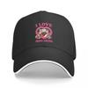 New I Love Moo Deng Baseball Caps Activities Snapback Hat Unisex Women Hats