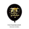 Graduation Party 12-inch Latex Balloons - Printed Celebration Decor for Teachers and Students
