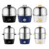 350W Eggs Cooker Multifunctional Electric Eggs Boiler Cooker Small Steamer Poacher Kitchen Cooking Breakfast Machine