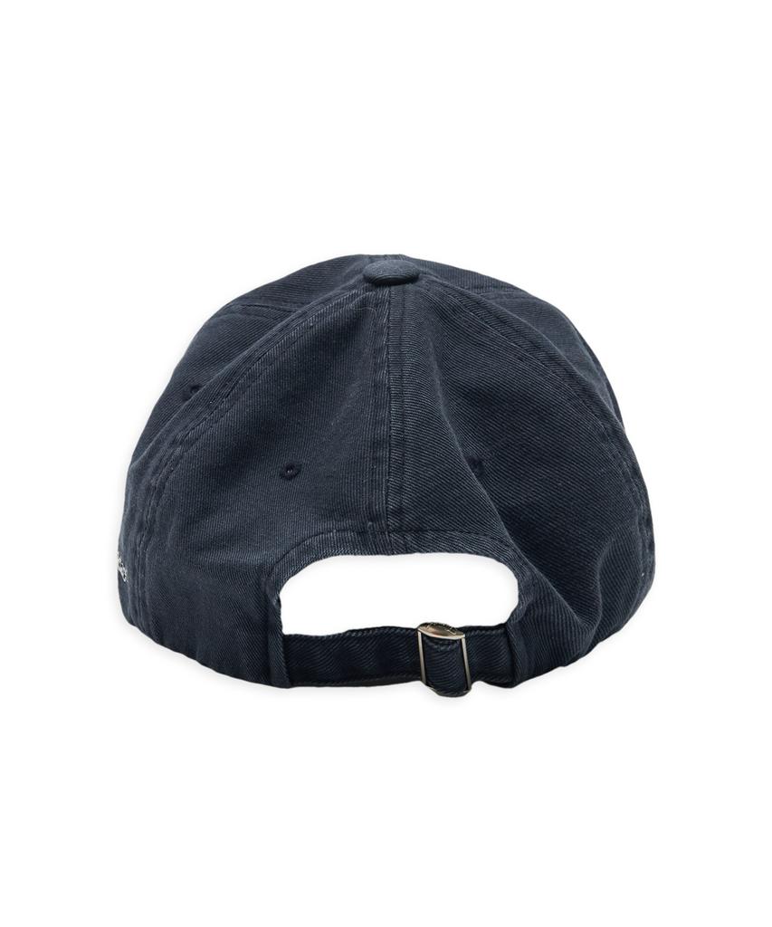 TUEWID Dream Wrinkled Ball Cap In Navy Blue
