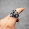 Lucifer Devil Satan Männer Ringe Edelstahl Punk Rock Vintage Coole Sachen Mode-Accessoires Schmuck Für Frauen Geschenk