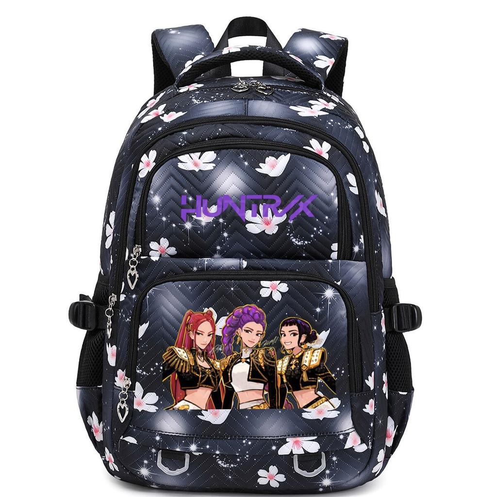 Demon Hunters KPop Demon Hunters Backpack Peripheral Korean Edition Fashion Student School Bag