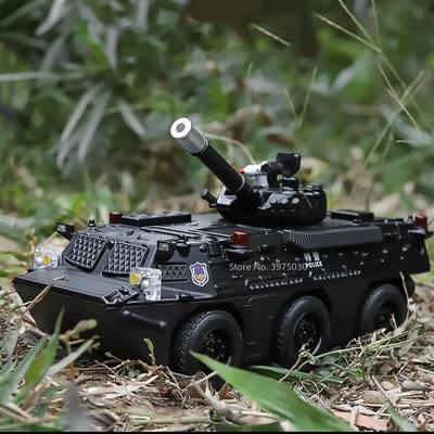 1:32 Zsl92 Infantry Military Miniature Cars Toys Models Alloy With Sound Light 3 Doors Opened Tank Model Vehicle For Boys Gifts