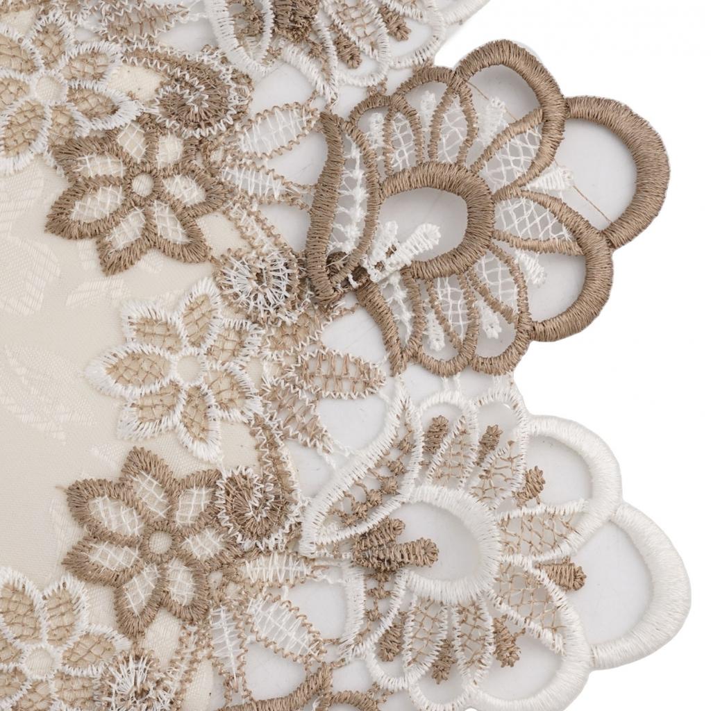 Esstischdecke Tischdecke Floral Zuhause Festival Spitze Rund