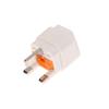 Universel Britisk Stikadapter Med 13A Sikring Sort/Hvid Rejseadapter 3-benet Stikkontakt Stik Uk Eu Il Adapter Us Til Uk Stik