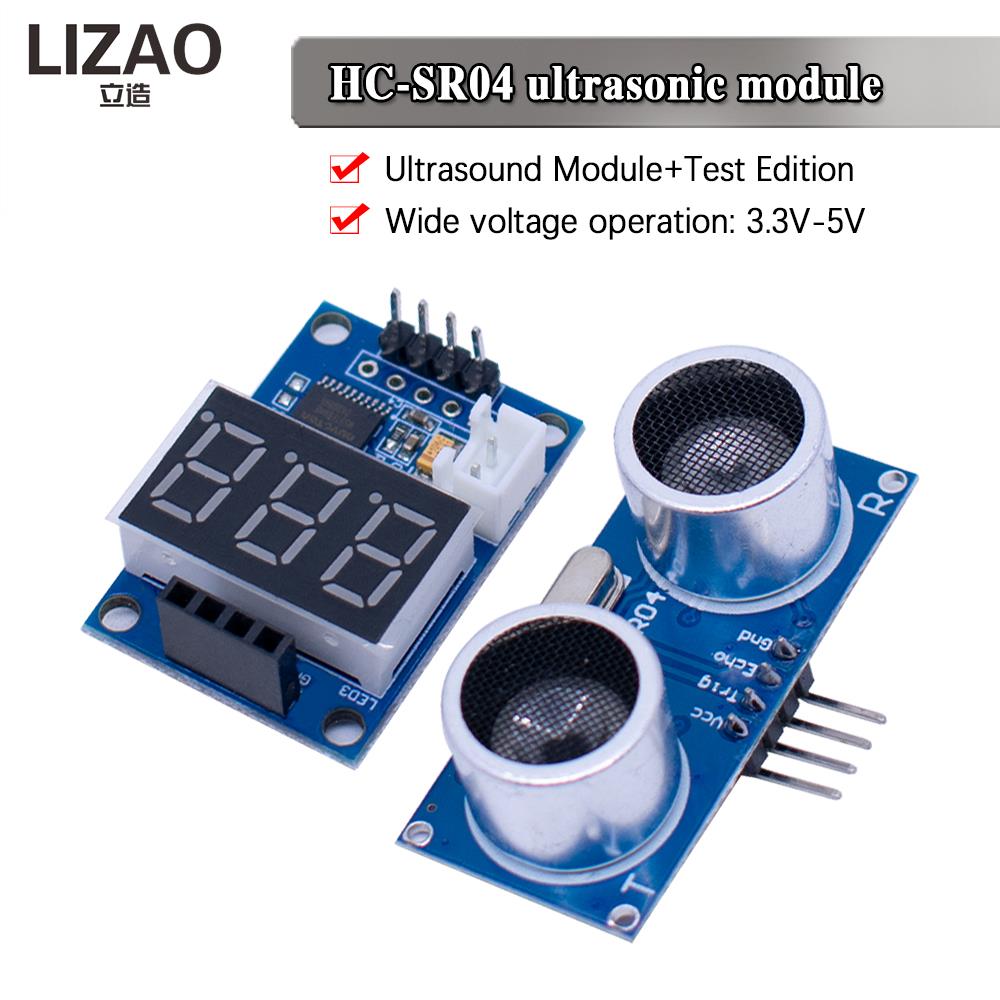 LIZAO HC-SR04 Ultrasonic Sensor HCSR04 Distance Detector Ranging Module Arduino Compatible