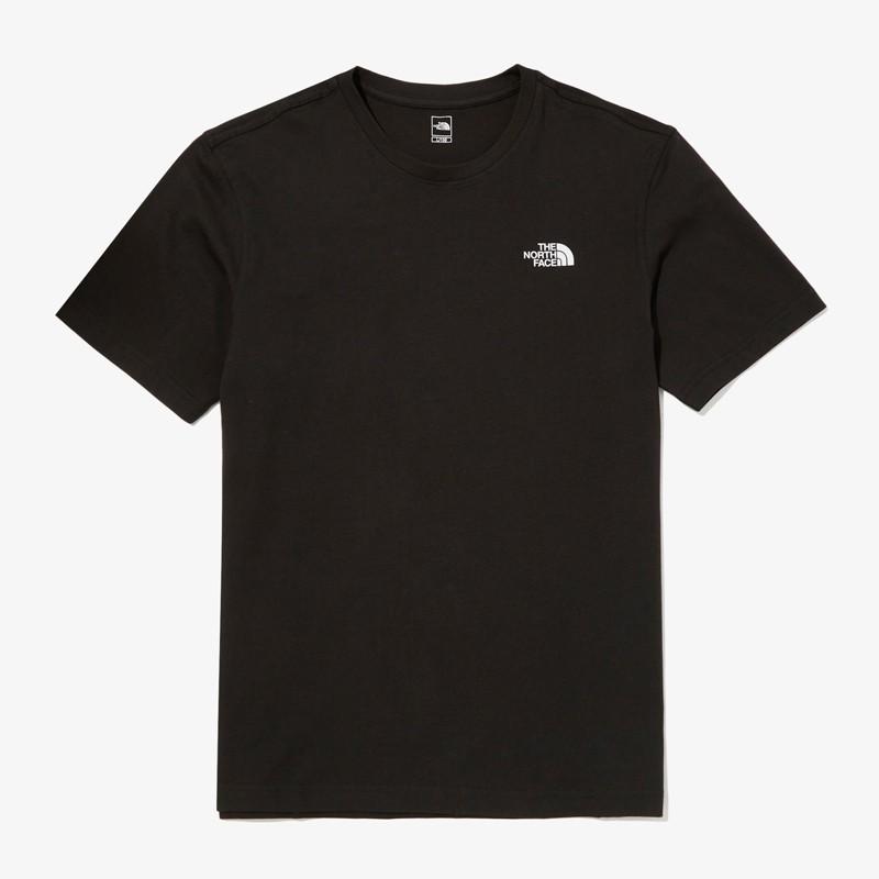 

Classic small logo round neck unisex T-shirt L чорний