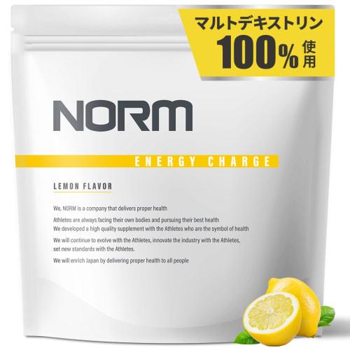 

NORM Energy Charge Citric Acid, Maltodextrin, Artificial Sweetener-Free Sports Drink with Vitamin B1, Made in Japan, Powder, Lemon Flavor, 1 Bag