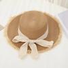 Wide Brim Fisherman Hat Breathable Beach Hat Casual Panama Hat  Spring and Summer