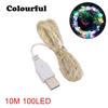 1/2/3/5/10M Fairy Light USB Garland Light LED String Light  Christmas Wedding Party Decoration