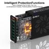 QC3.0 8-Port USB Fast Charger: 30W High Power, Colorful Flower Design, Compatible with US, European, and Korean Standards