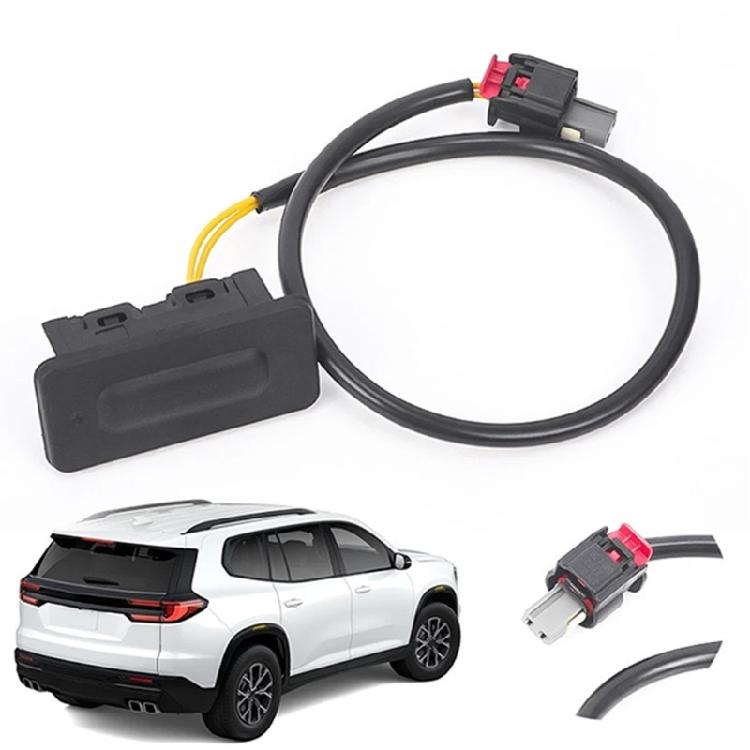 Vehicle Tailgate Release Button Replacement Simple Plugs & Play Setup Tailgate Actuator Switches Replaces 85877553 for Car