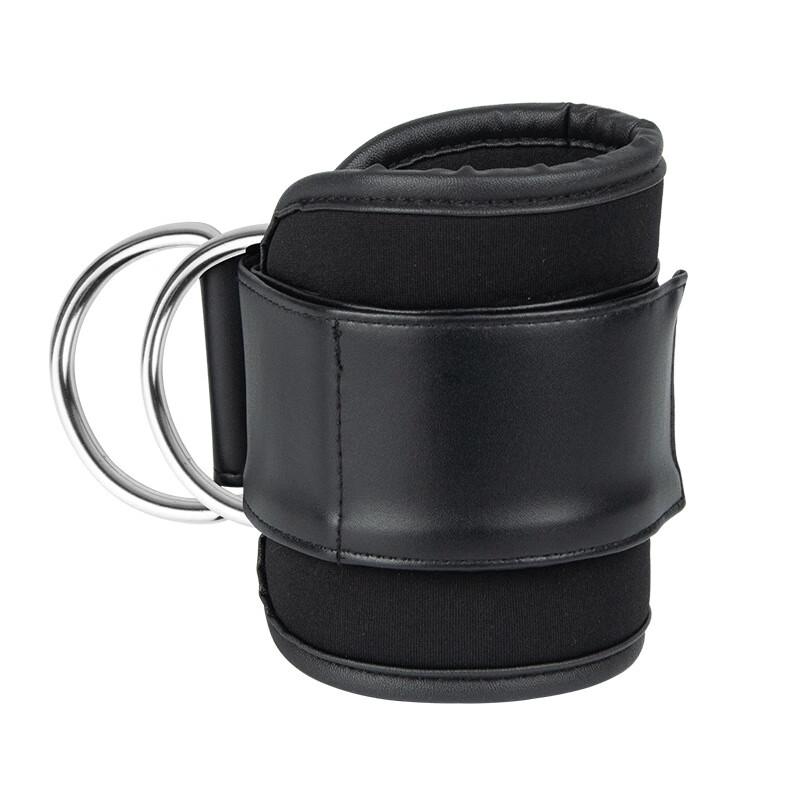 WEZHO PU Ankle Straps for Leg Resistance Training