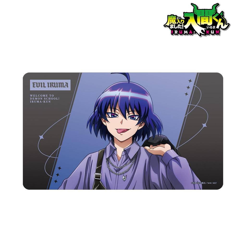 Welcome to Demon Original Evil Iruma Black Coordinate Desk Mat School! Iruma-kun Illustration Ver. Multi-Function