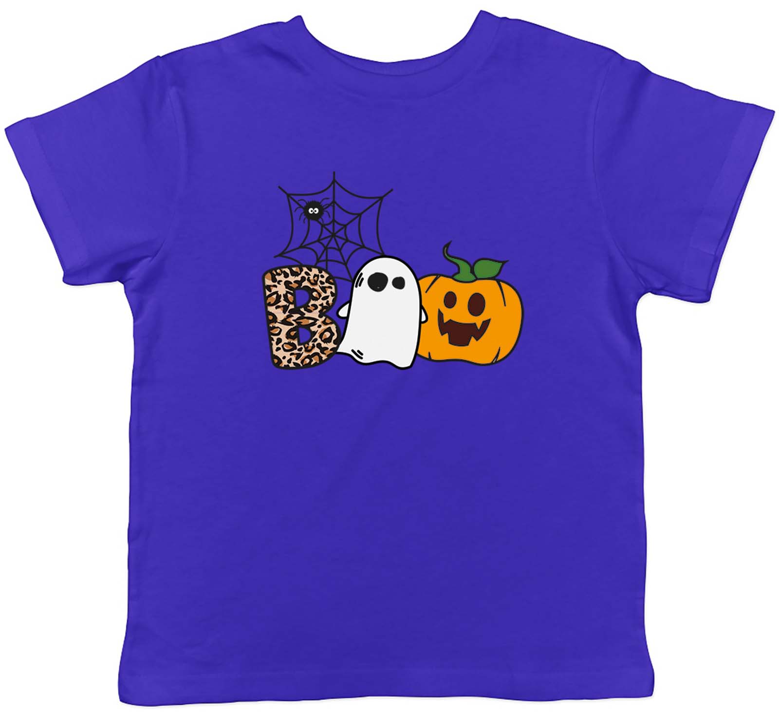 Boo Pumpkin Ghost Halloween Childrens Kids T-Shirt Boys Girls Gift 100