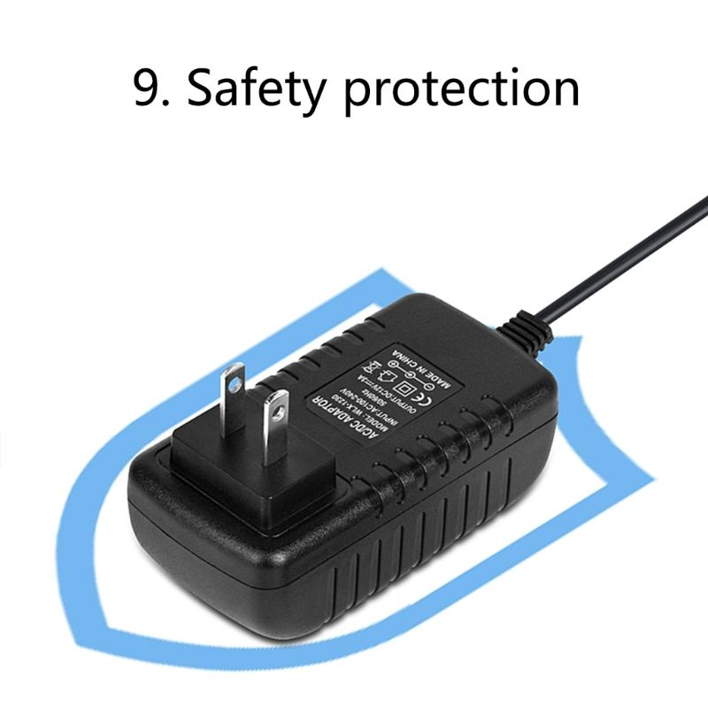 5 Ports USB Charger LED Display Multi USB Charging Station Universal for Phone Desktop Wall Home Travel Portable