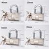 Stainless Steel Security Lock Waterproof Anti-theft Padlock  Outdoor Gym Dormitory Cabinet Door