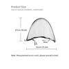 Ventilate Stroller Mosquito Net Mesh Zipper Pushchair Mosquito Net Cartoon Embroidery Folding Baby Mosquito Cover Summer