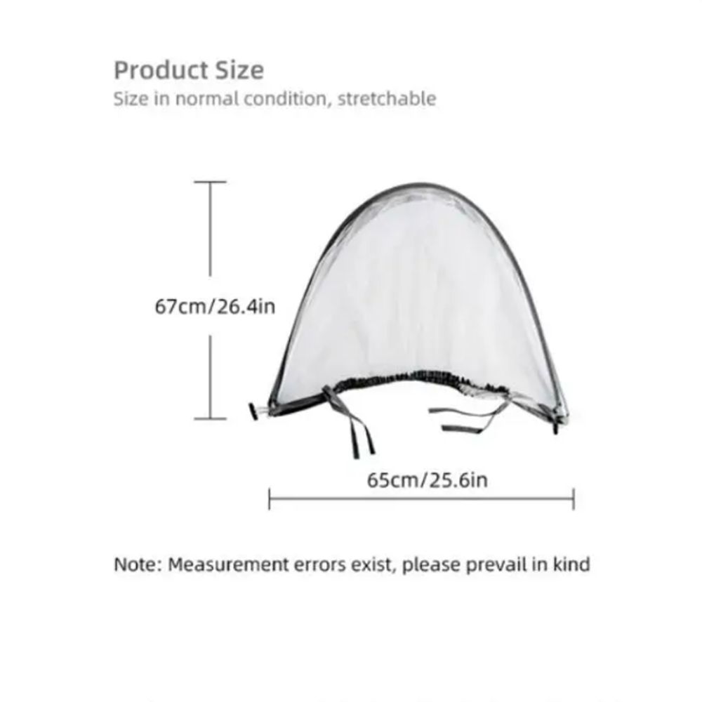 Ventilate Stroller Mosquito Net Mesh Zipper Pushchair Mosquito Net Cartoon Embroidery Folding Baby Mosquito Cover Summer