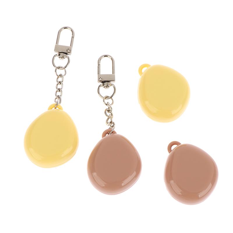 Portachiavi Colorato Porta Cipria Vuoto Fai da Te con Vassoio in Alluminio Contenitore Cosmetico Portatile Piccolo Contenitore per Fard