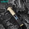 2026 VGR V-296 Professional Retro New Hair Clipper with LCD Digital Display Metal Body Engraving Men's Special Electric Hair Clipper Beard Trimming