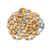 Hand Woven Catholic Christian Vintage Prayer Cross Rosary Necklace Interior Accessories