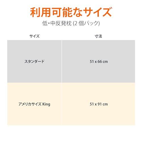 Basic Pillow, Down Alternative, Machine Washable, Large, 2-Pack, 51 X 66 Cm, White