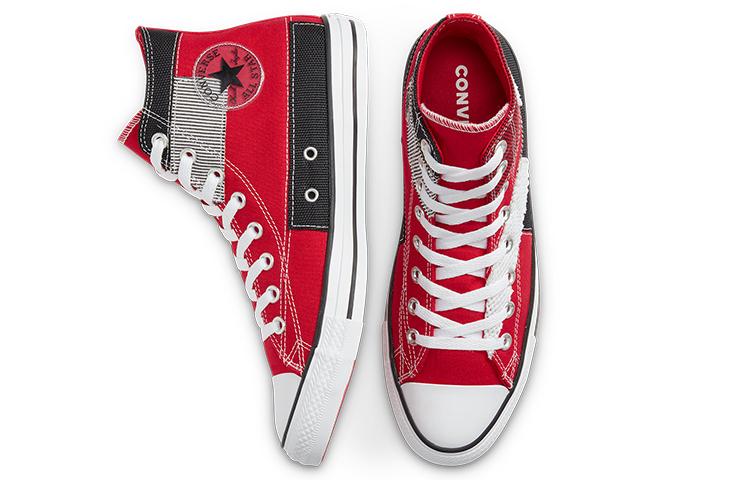 Herren Sneaker Converse Chuck Taylor All Star High 'Patchwork - University Red'