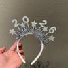 Sweet Star Strip Headwear Sequin Glitter Hair Hoop New Year Decorative Headdress  Masquerade Party