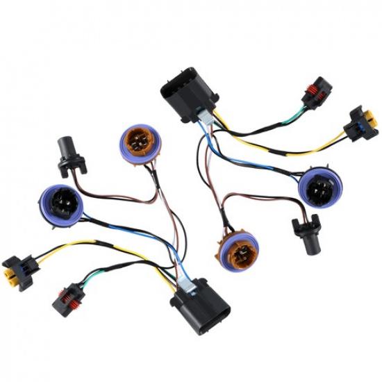 2x Headlight Socket Wiring Harness for Chevrolet Tahoe Suburban 1500 2007-2014